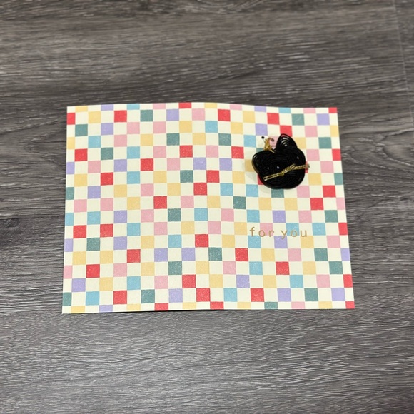 Mizuhiki Charm of Cat Multipurpose Card ❘ Invitation Card ❘ Gift Card ❘ Birthday - Picture 4 of 5